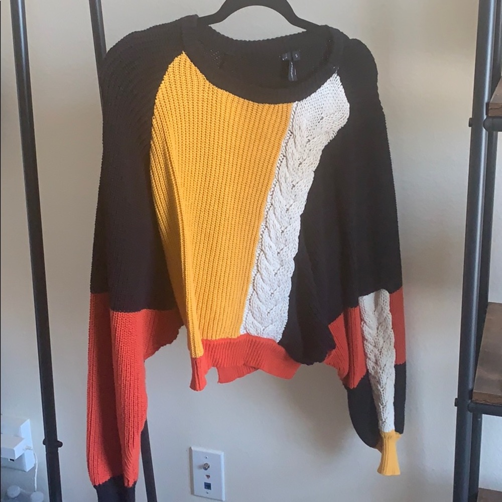 Cropped sweater
